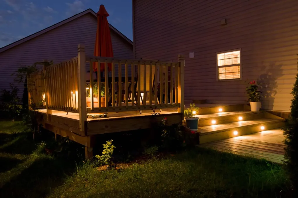 Outdoor Scapes outdoor lighting installation