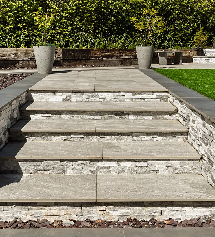 Patio designed by Outdoor Scapes