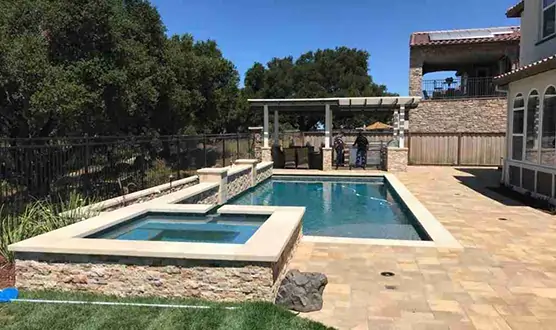 Patio design from Outdoorscapes