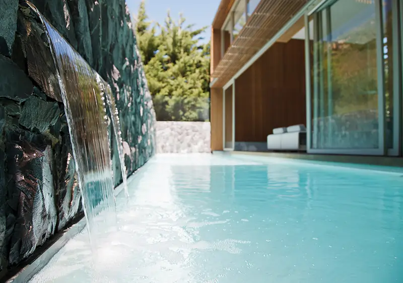 Residential waterfall from My Outdoor Scapes